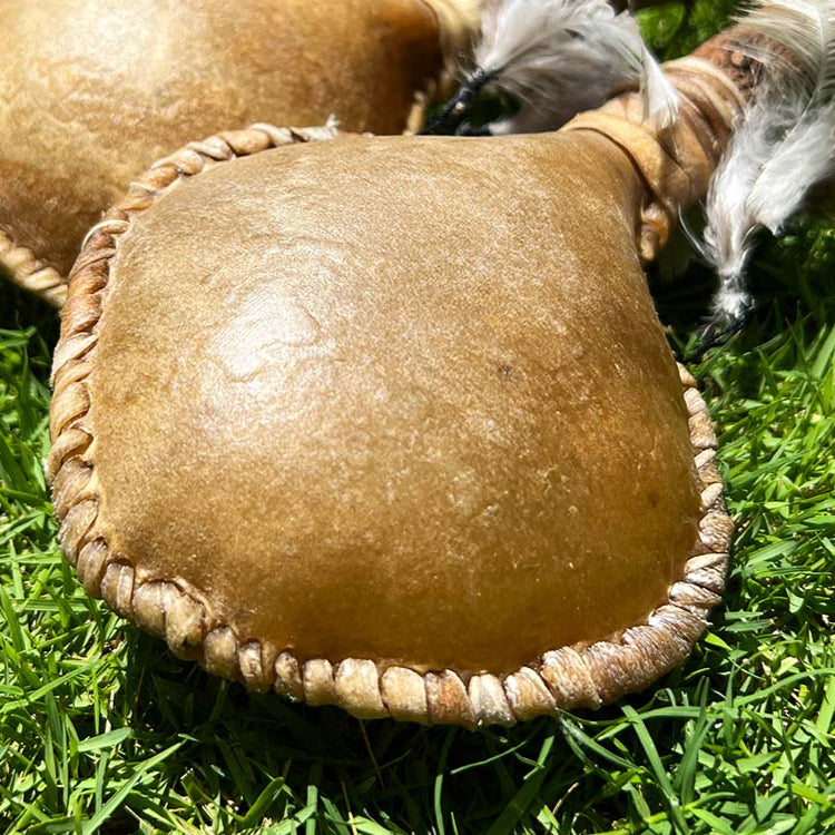 Pair of LIDAH® Shamanic Shakers used in ceremony