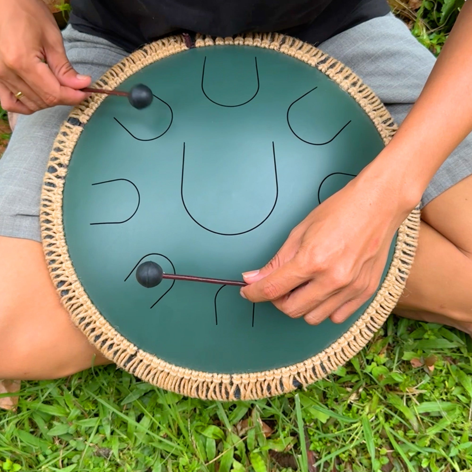 LIDAH® Steel Tongue Drum creëert rustgevende tonen voor stressverlichting