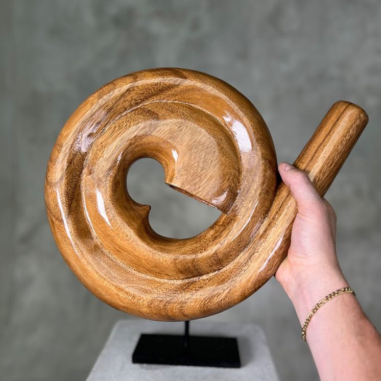 Natuurlijke LIDAH® Spiral Didgeridoo Studio-afbeelding