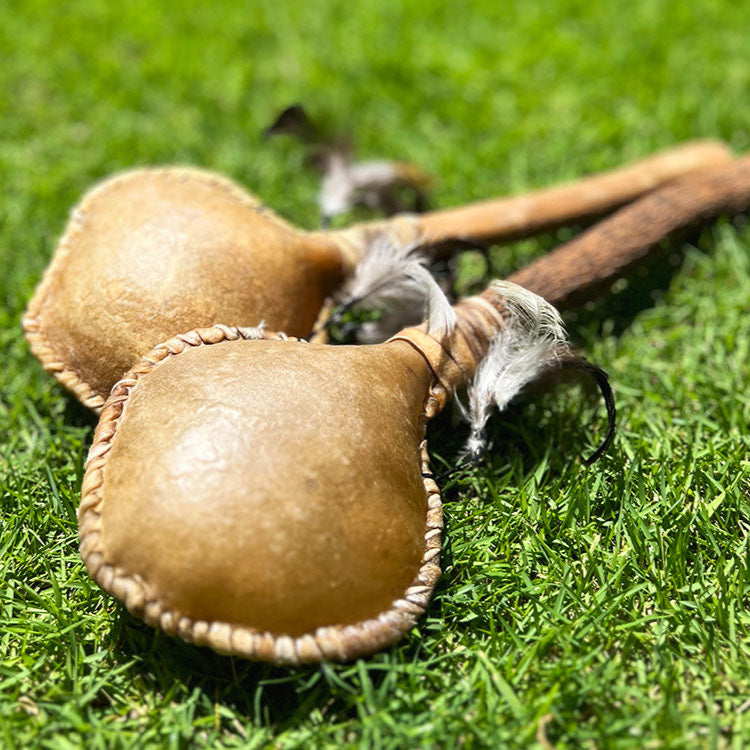 Shamanic Shaker producing rhythmic, grounding vibrations