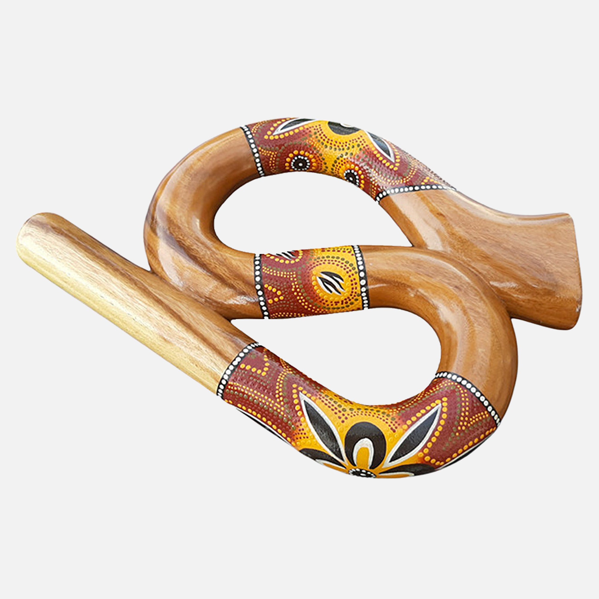 LIDAH® Snake Didgeridoo producing powerful vibration