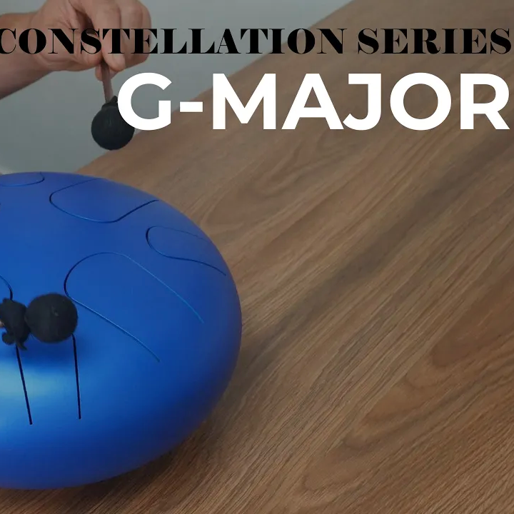 Studio video of Constellation Series G Major LIDAH® Steel Tongue Drum being played