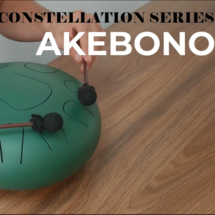 Studio VIdeo Of Constellation Series AkeBono LIDAH® Tongue Drum