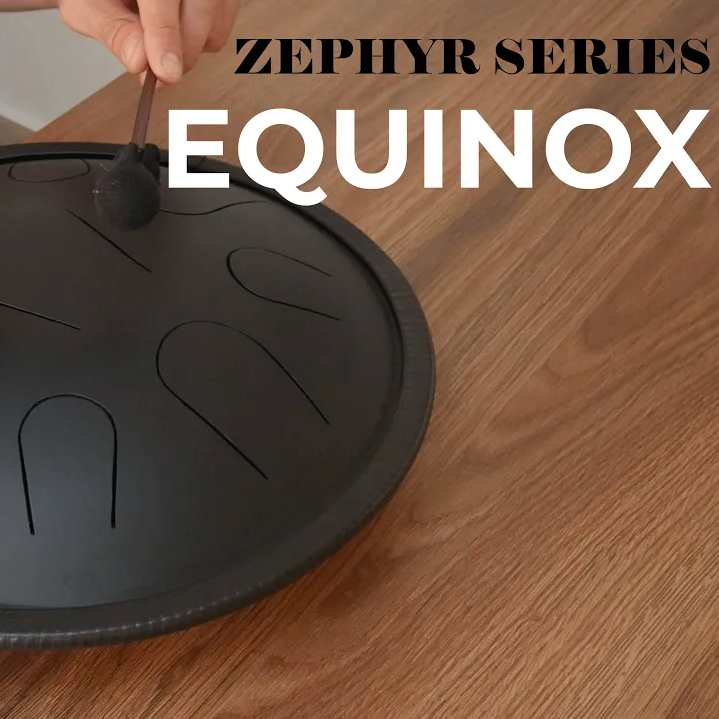 Studio Playing Video Of Zephyr Series Equinox LIDAH® Steel Tongue Drum 