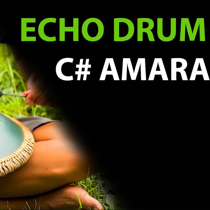 Playing Video Of LIDAH® Steel Tongue Drum Echo Series C# Amara