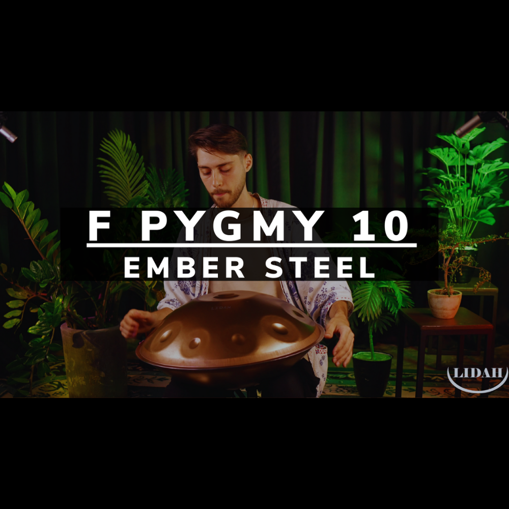 Playing Video of LIDAH® Ember Steel Handpan F Pygmy